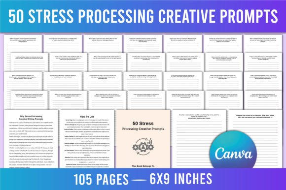 50 Stress Processing Creative Prompts