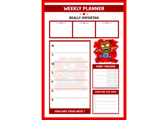ADHD Planner - Angry Killer Farmer