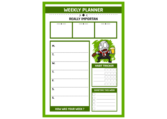 Harnessing Focus with the ADHD and Vampire Dracula Theme Pt.4 Planner