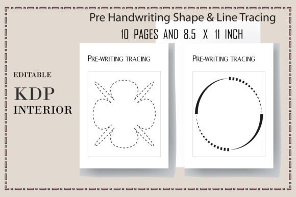Pre Handwriting Tracing Worksheets: How a 10‑Page Editable Set Fits Into Early Writing Practice
