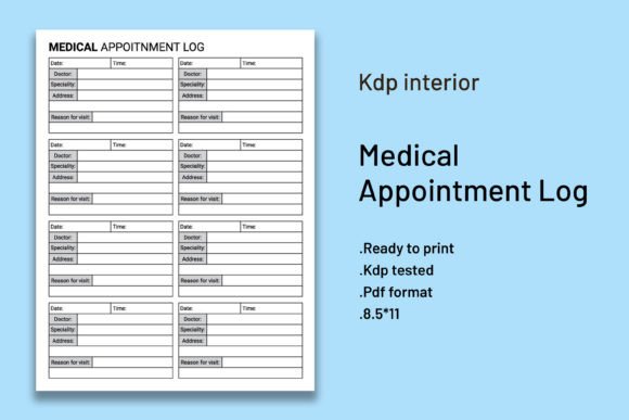 Why a Medical Appointment Log KDP Interior Can Save Your Publishing Project (And Common Traps to Avoid)